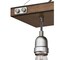 Westinghouse Chandelier 60W 7Lght Elway Barnwood Beam Galvanized Steel Accents 6351500 - alternate 3